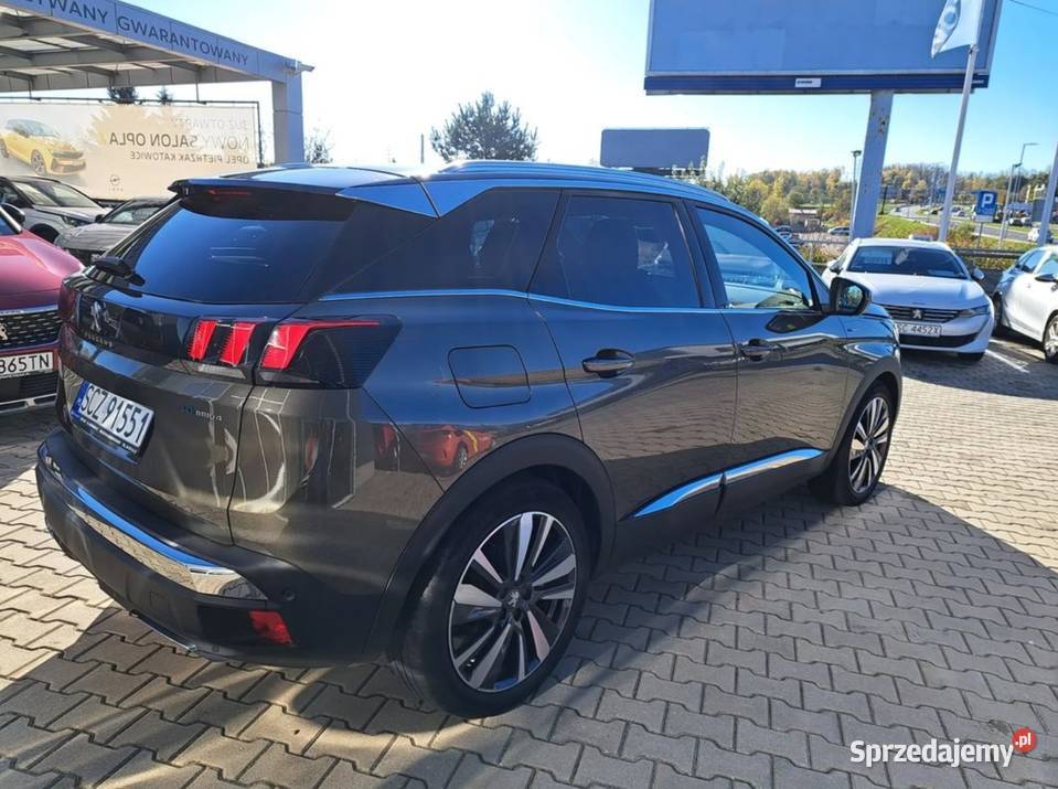 Peugeot 3008 Hybrid GT Pack 300 4x4 łopatki zmiany biegów 3008