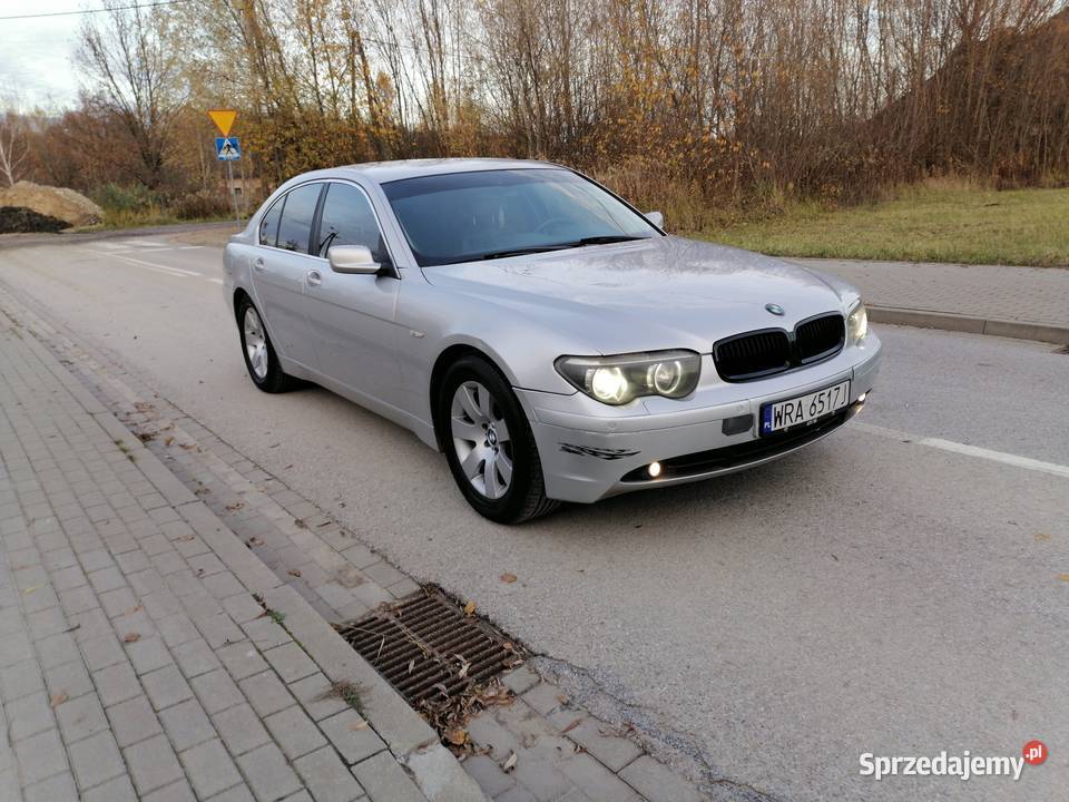 BMW 7 E65 30 diesel 204 Automat Sprawny super mazowieckie Mińsk Mazowiecki