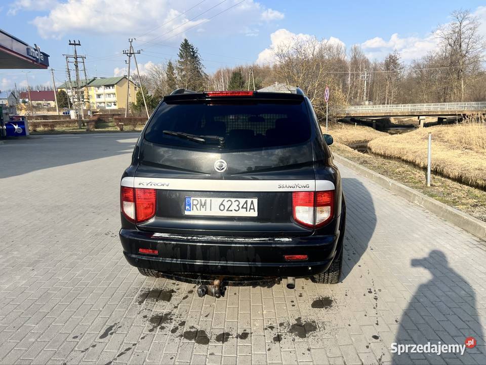 Sprzedam SsangYong Kyron 4x4 podkarpackie Stary Dzików