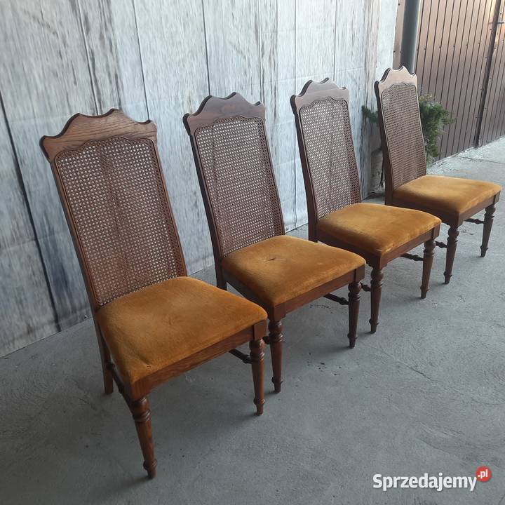 krzesła do jadalni z rafią 111 Byczyna