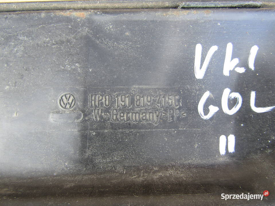 OSŁONA PODSZYBIA VOLKSWAGEN GOLF II191819415C