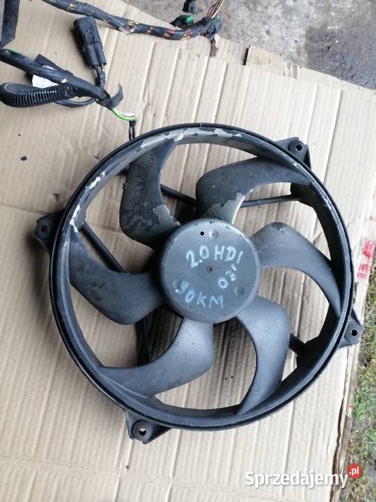 Citroen peugeot 20 hdi wentylator chłodnicy Wentylatory chłodnicy Pułtusk