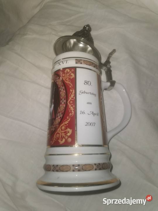 Kufel do piwa Benedykt XVI Nowy Tomyśl