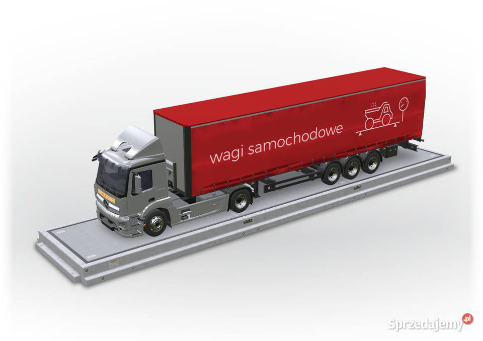 Waga samochodowa betonowa DSB do 60t DITTASERIA mazowieckie