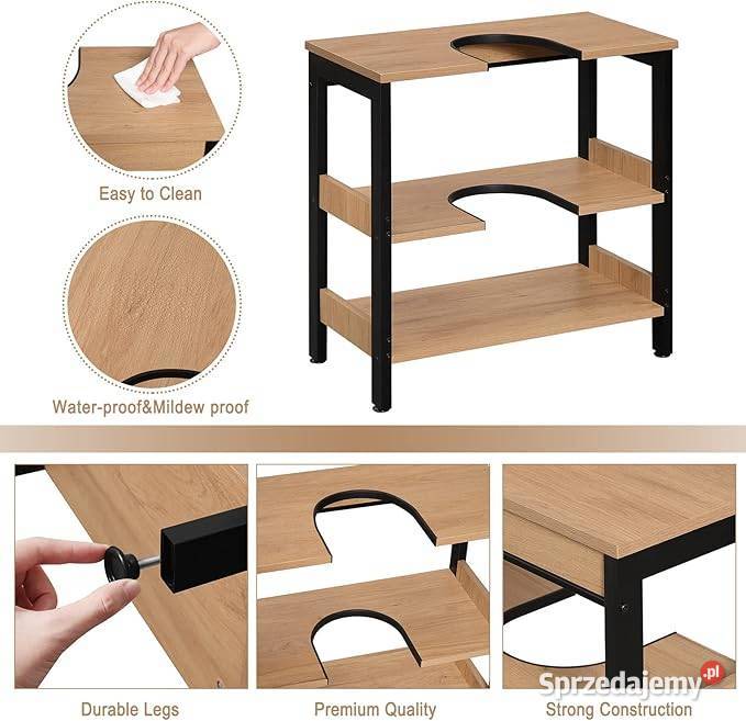 Szafka łazienkowa pod umywalkę 60cm