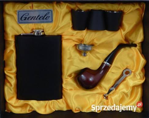 Zestaw Piersiówka Z Przyborami I Kieliszkami śląskie Ostrowy nad Okszą