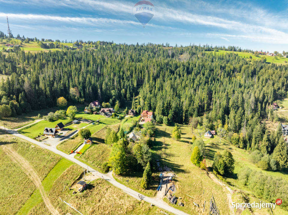 Działka rolna Kotelnica Zakopane 25m