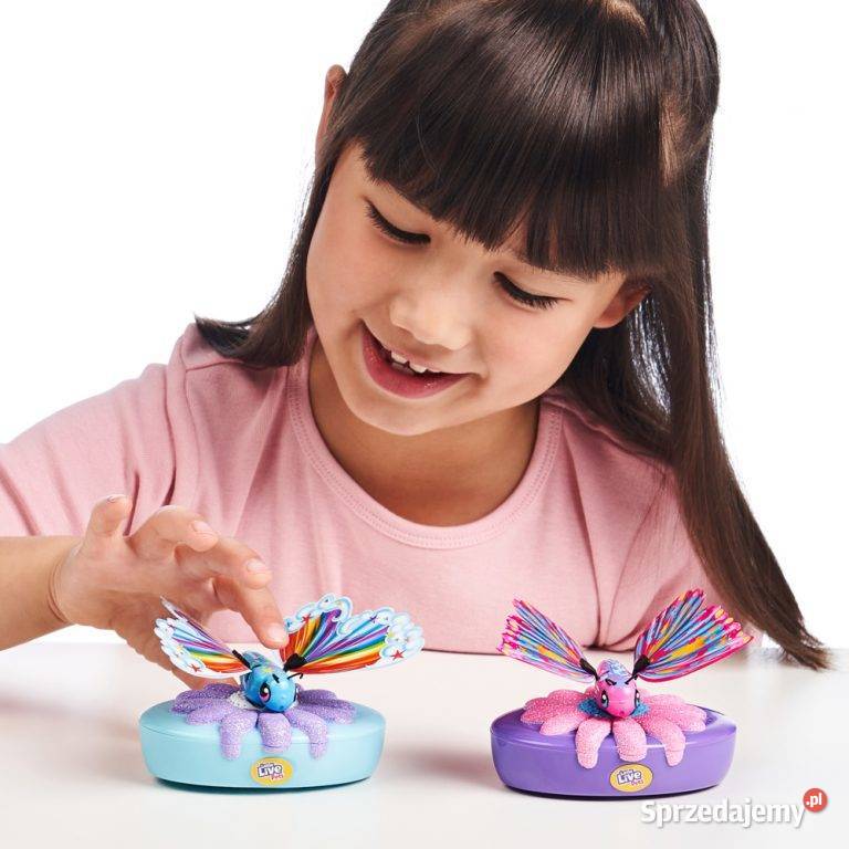 Little Live Pets Kolorowy Motyl Motylek Żywy Mogilany
