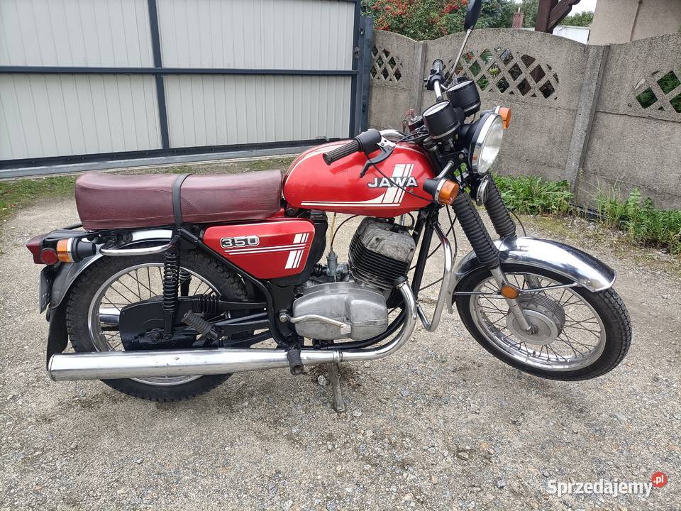 Jawa 350 zarejestrowana 29250km
