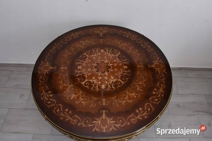Barokowy Owalny Stolik Kawowy Stół Stolik Kraków sprzedam