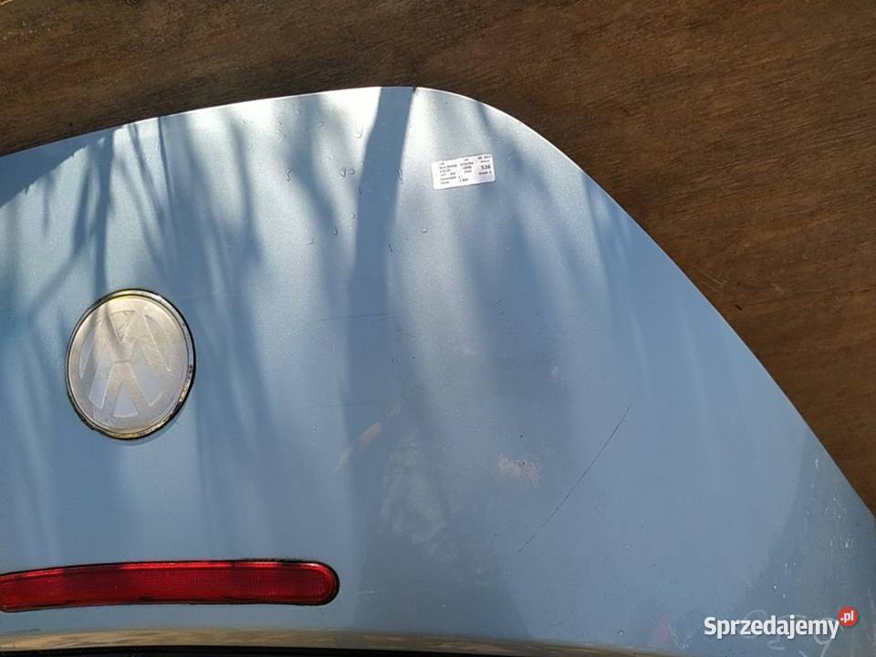 VW BEETLE I KLAPA TYŁ LB5Q SZYBA Zbierkowo