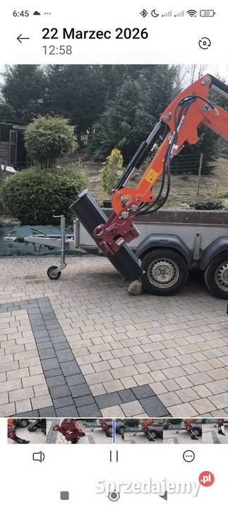 Minikoparka NTE18 KUBOTA z Powertilt Biłgoraj