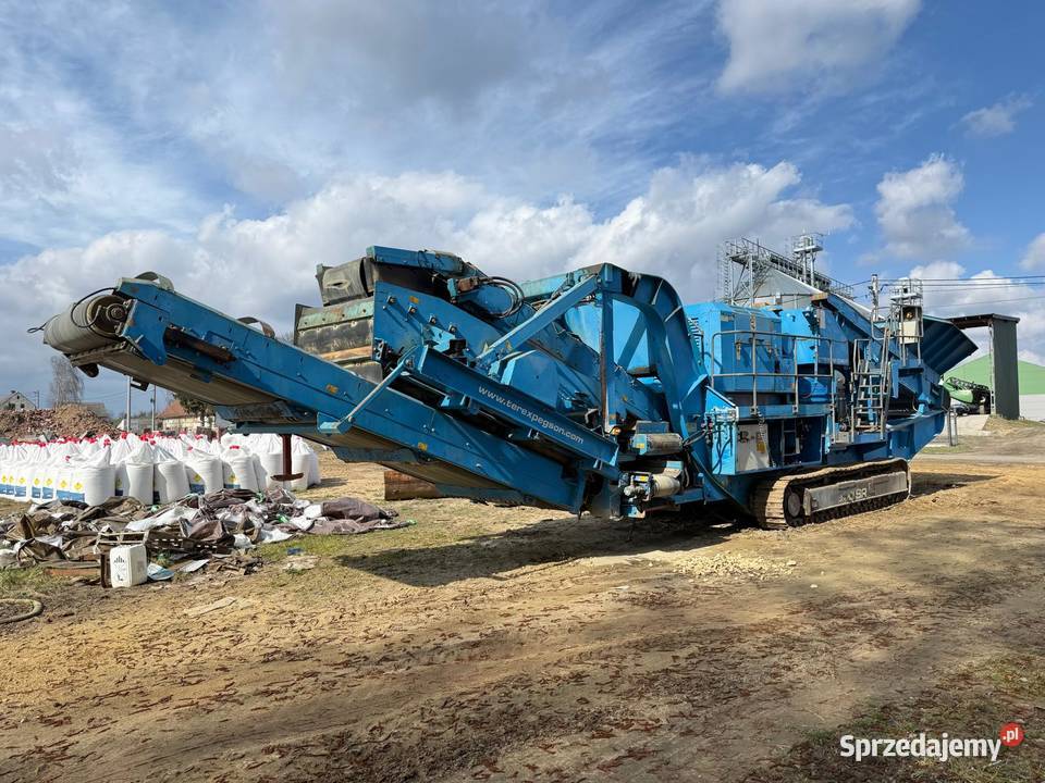 Terex Pegson Powerscreen Maxtrak 1000SR Mobilna Rok produkcji 2008 kujawsko-pomorskie Kołodziejewo sprzedam