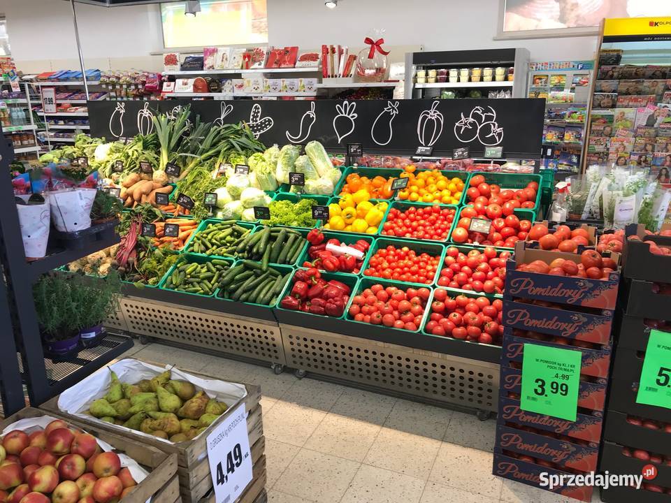 Skrzynka plastikowa zielona kosz na warzywa