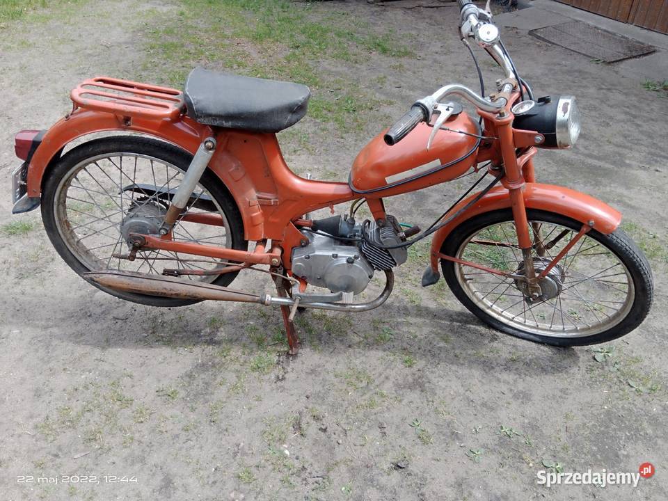 Komar motorower sztywniak mr motorynka Romet uszkodzony