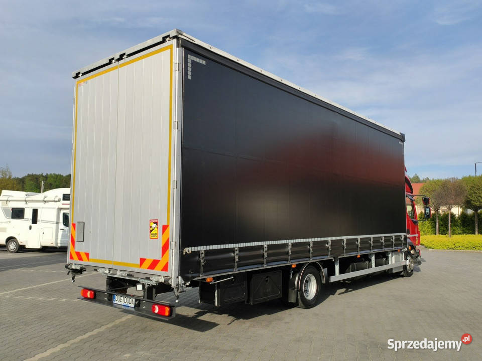Volvo FL12240 E6 Firana Tył Drzwi Dach Zsuwany Widełki