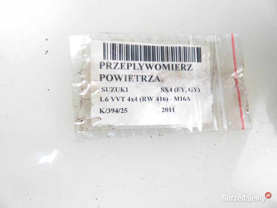PRZEPŁYWOMIERZ SUZUKI SX4 16 VVT 1974005120