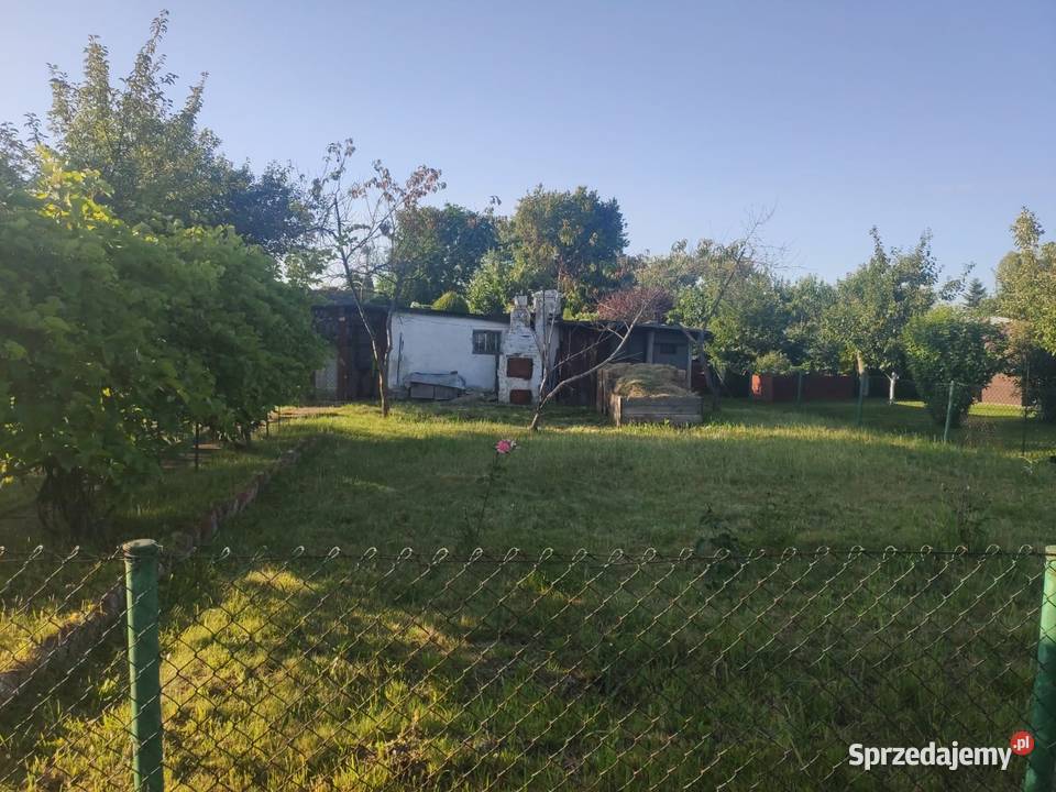 SPRZEDAM DUŻĄ DZIAŁKĘ 420m2 ROD Kolejarz Lubliniec