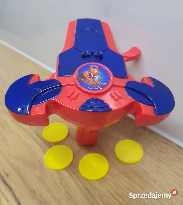 Spider Man Pistolet strzelający Żetonami Pozostałe Golina