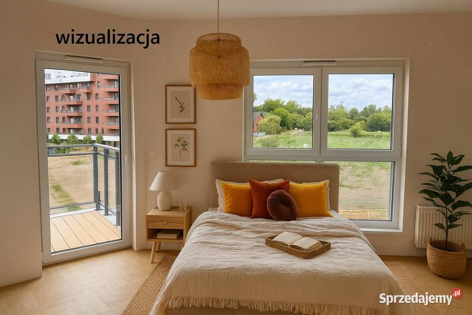 Mieszkanie w apartamentowcu 44m2 2p balkon na Wrocław sprzedam