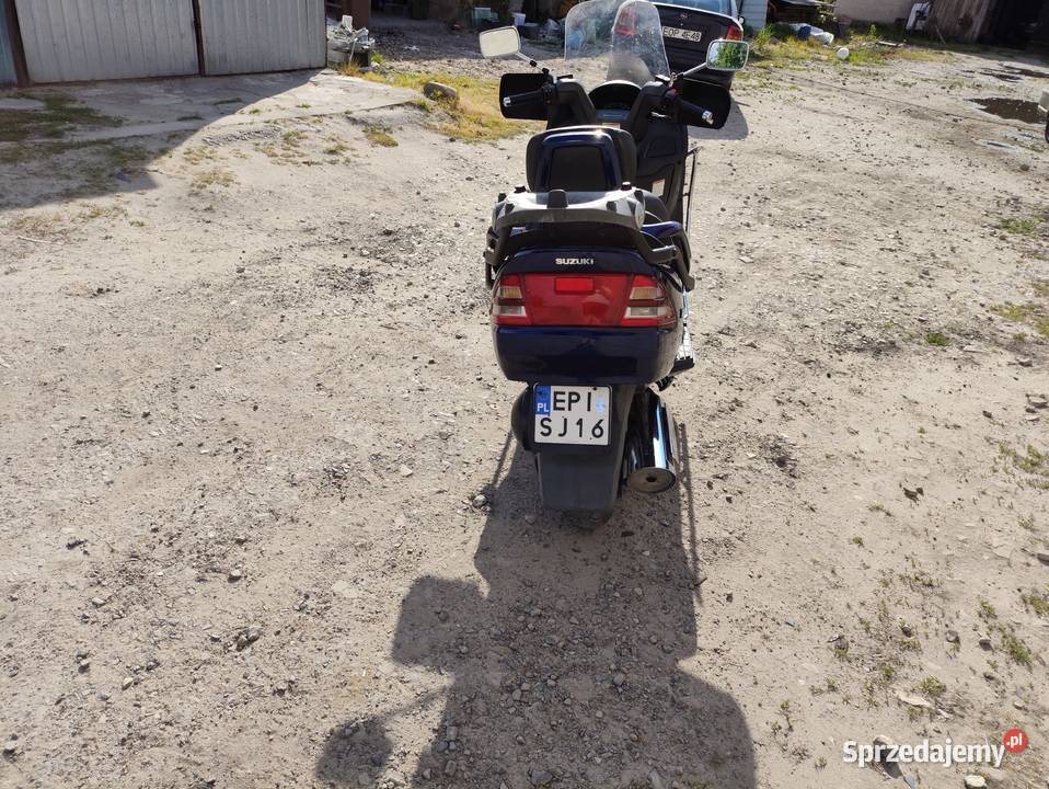 Motocykl Suzuki Burgman 400 turystyczny