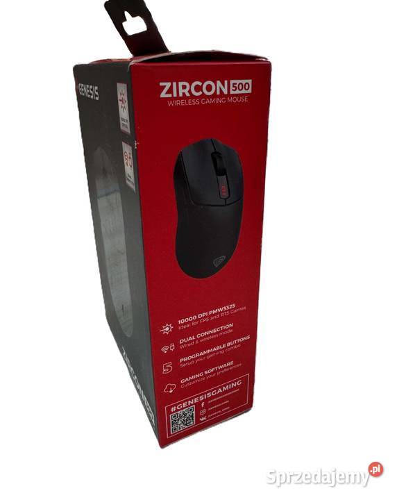 Mysz gamingowa Genesis Zircon 500 Wireless warmińsko-mazurskie Elbląg