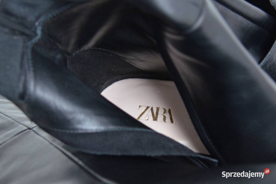 Pełne KOBIECEGO WDZIĘKU kozaki ZARA zakrywające 27.5cm sprzedam