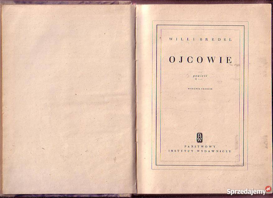 8810 OJCOWIE WILLI BREDEL Czyrna