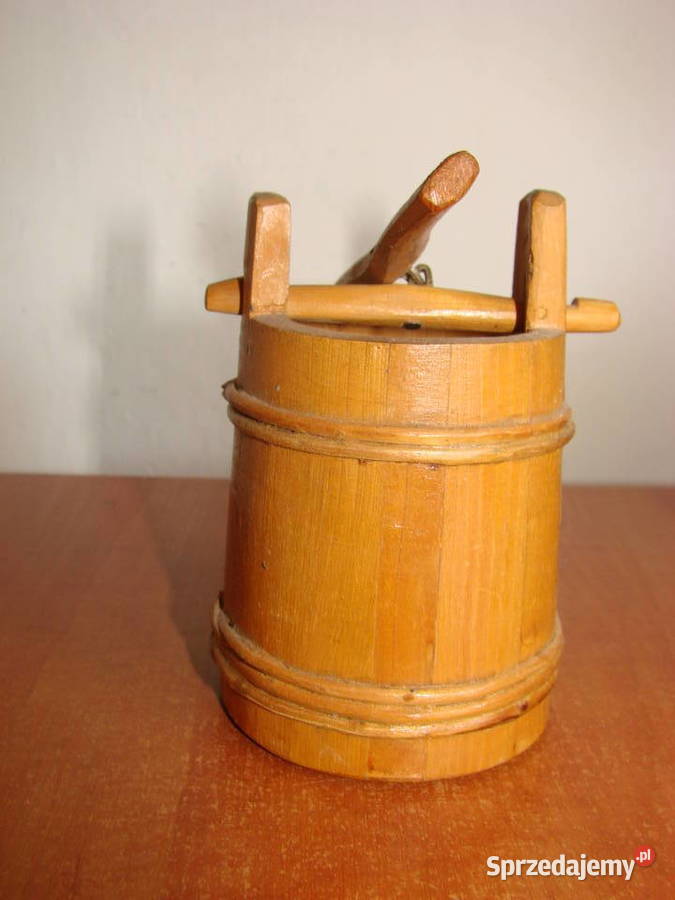 mała drewniana kanka Pozostałe pomorskie Pruszcz Gdański