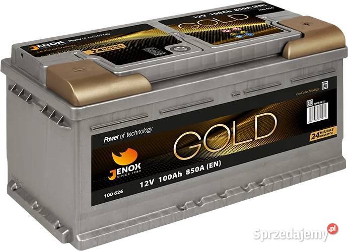 Akumulator Jenox Gold 100Ah 850A Akumulatory Akumulatory