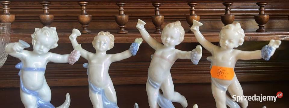 Jesień Figurki Pory Roku Porzellanfabrik Ge Gdańsk