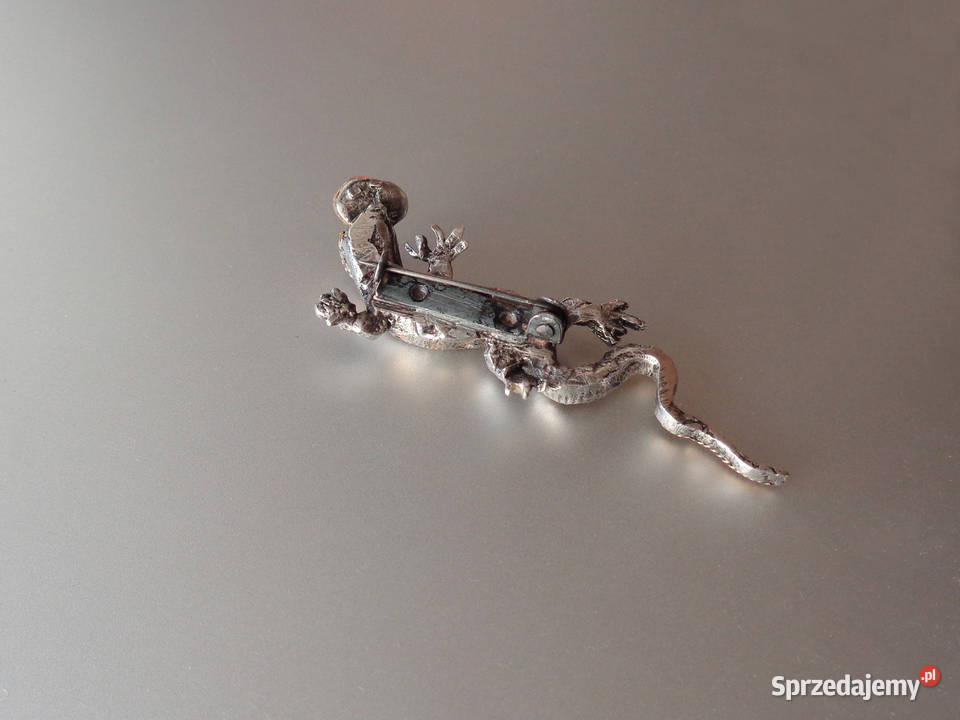 stara broszka z platyny Brzeg