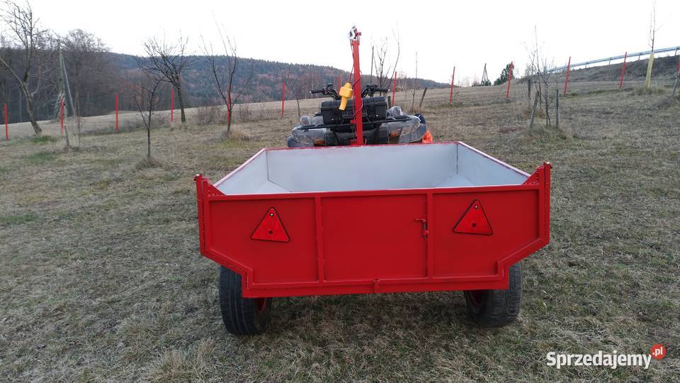 Przyczepka 200 do quada traktorka wywrotka Lesko