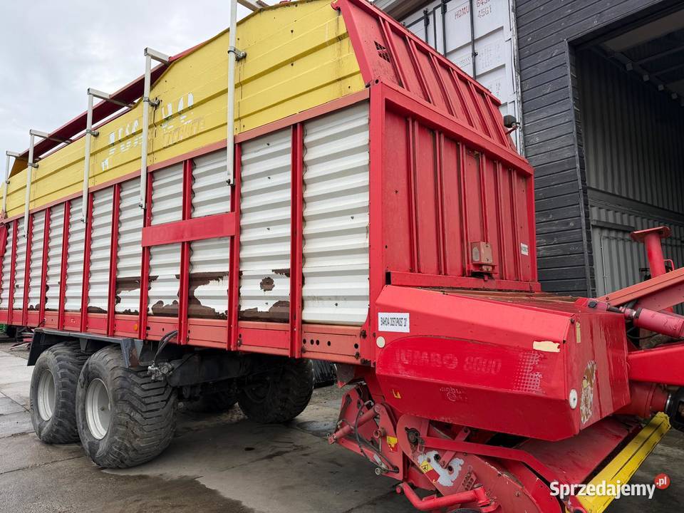 Przyczepa Pottinger Jumbo 8000 dolnośląskie Nowa Ruda