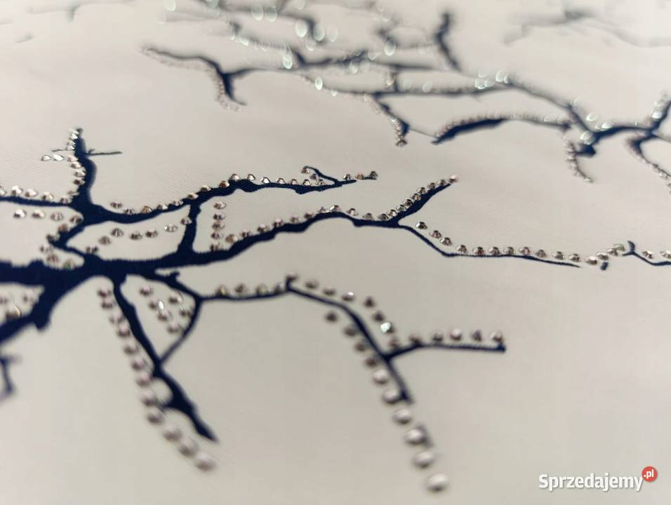 Luksusowa bluzka damska Cekiny koronki kamienie Wieluń