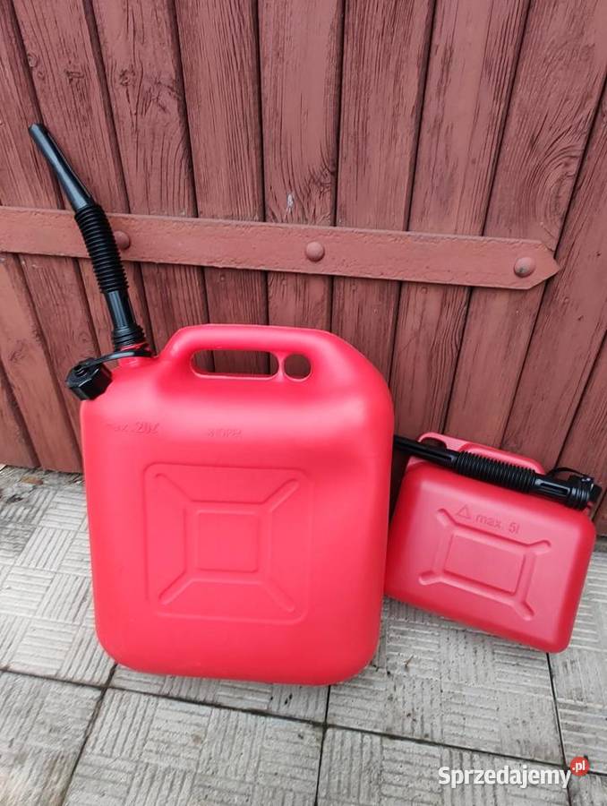 Kanister plastikowy 5 litrowy i 20 litrowy z Olecko