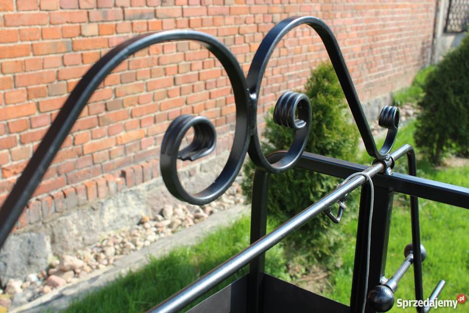 grill ruchomy ruszt mobilny ogrodowy Pogorzela