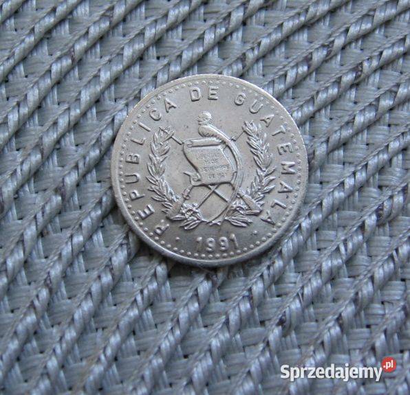 Gwatemala 10 Centavo 1991r Ładna Antyki, Sztuka, Kolekcje Kalisz