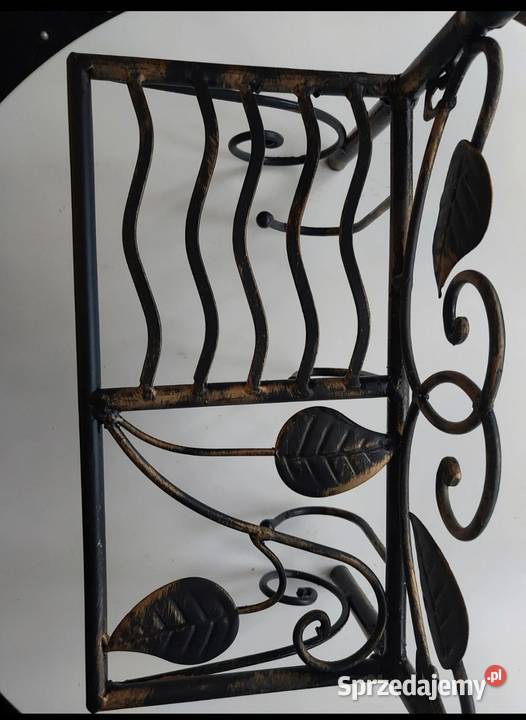 2 Wieszaki metal patyna Czeladź