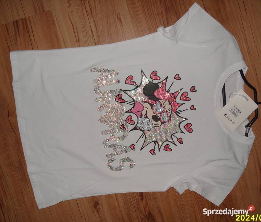 KoszulkaTshirt MIKI kolorowe cyrkonie rSM Rawicz sprzedam