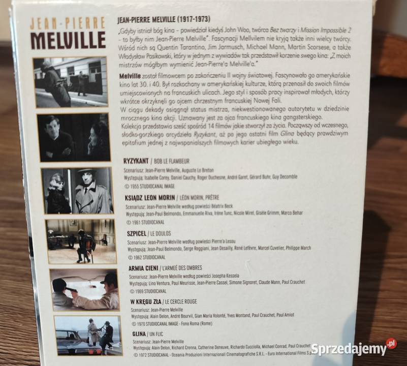 Kolekcja 6 DVD JeanPierre Melville Wspaniałe Szczyrk sprzedam