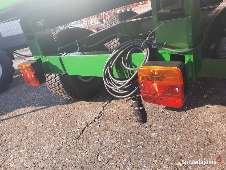 Przyczepa 25 tony kiper TANDEM Kellfri Kubota małopolskie Tarnów
