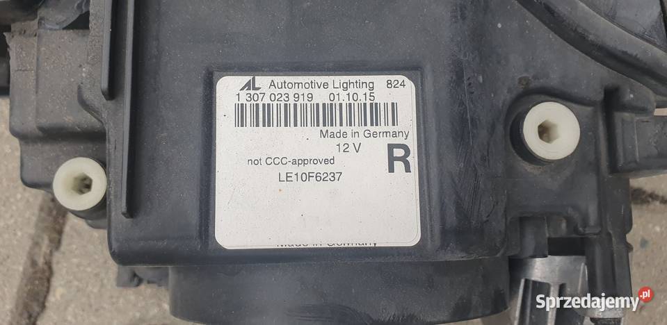 Uszkodzona lampa przednia Xenon Audi A5 8TLift Lampy przednie Lublin
