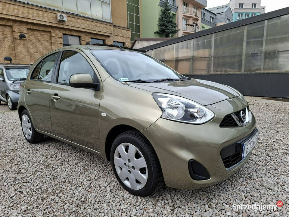 Nissan Micra AUTOMAT Salon Polska 78 K13 Micra mazowieckie Warszawa
