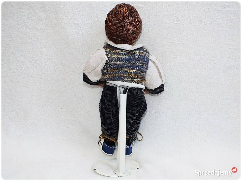 Porcelanowa stara Lalka Chłopiec Kolekcjonerska Pozostałe
