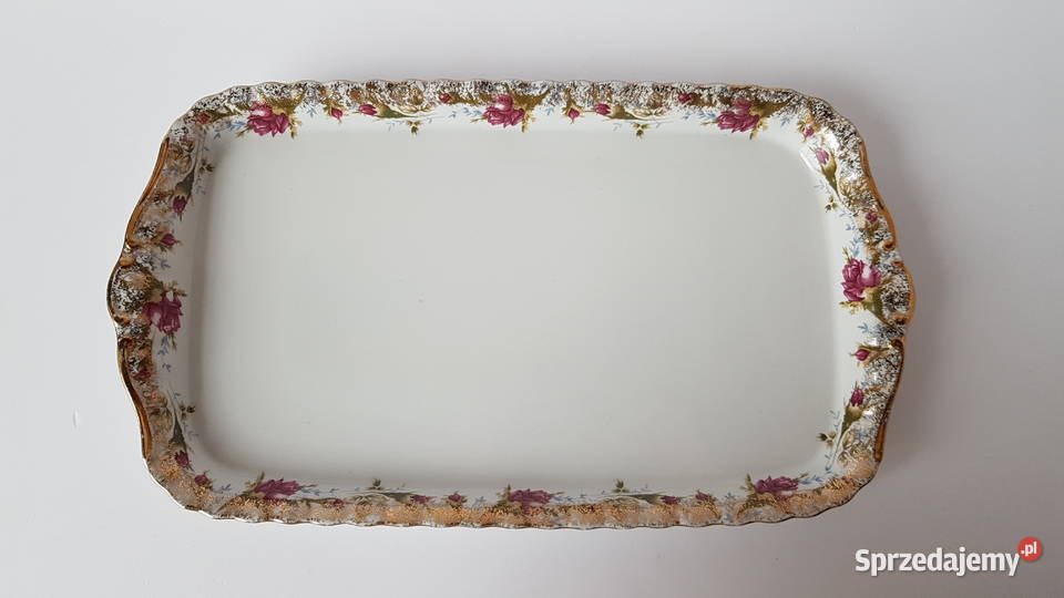 Porcelanowa taca tacka Chodzież Iwona porcelana Dąbrowa Górnicza