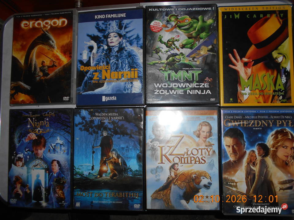 Filmy dvd przygodowe DVD sprzedam