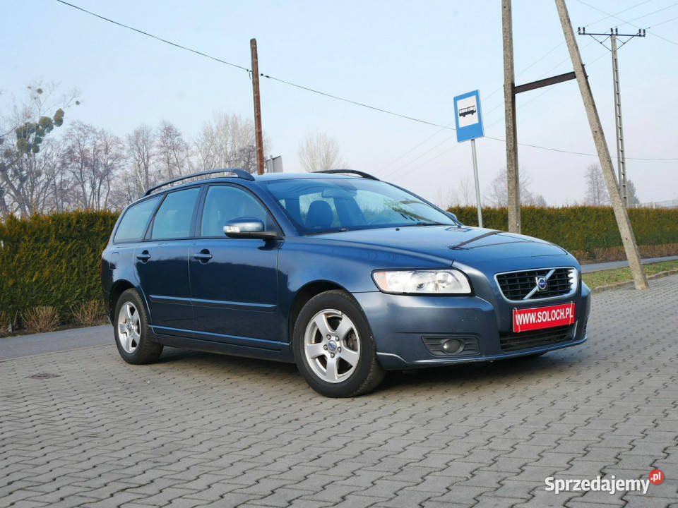 Volvo V50 16D2 109 Kombi Skóra 2xKlimatr II 2007 nieuszkodzony śląskie Goczałkowice-Zdrój