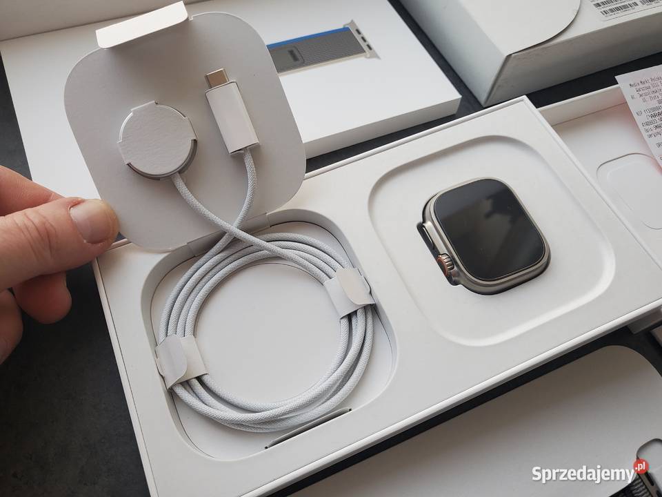 NOWY Apple Watch Ultra 49mm Titanium pasek mazowieckie Kobyłka