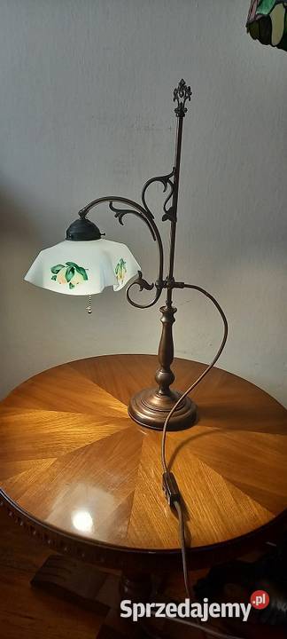 Mosiężna lampa z ruchomym ramieniem dostawa Antyki, Sztuka, Kolekcje Skierniewice